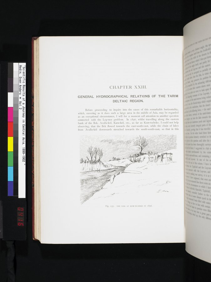 Scientific Results of a Journey in Central Asia, 1899-1902 : vol.2 / 416 ページ（カラー画像）