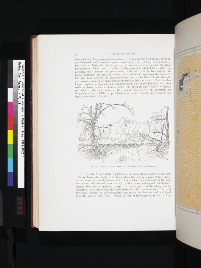 Scientific Results of a Journey in Central Asia, 1899-1902 : vol.2 / 434 ページ（カラー画像）
