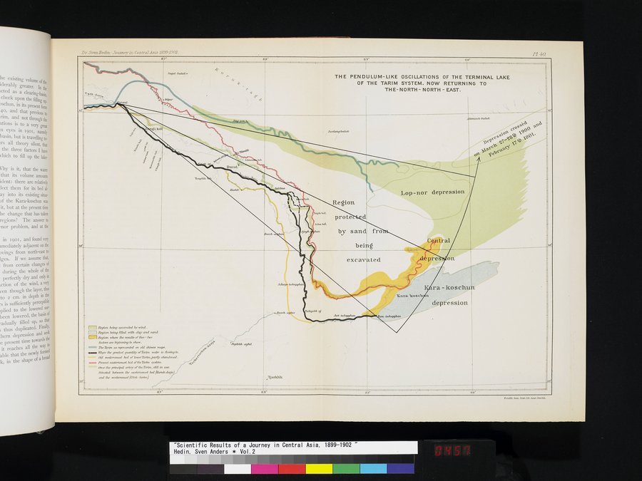 Scientific Results of a Journey in Central Asia, 1899-1902 : vol.2 / Page 457 (Color Image)