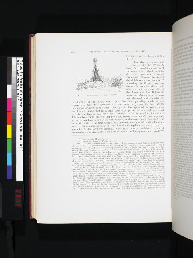 Scientific Results of a Journey in Central Asia, 1899-1902 : vol.2 / 512 ページ（カラー画像）