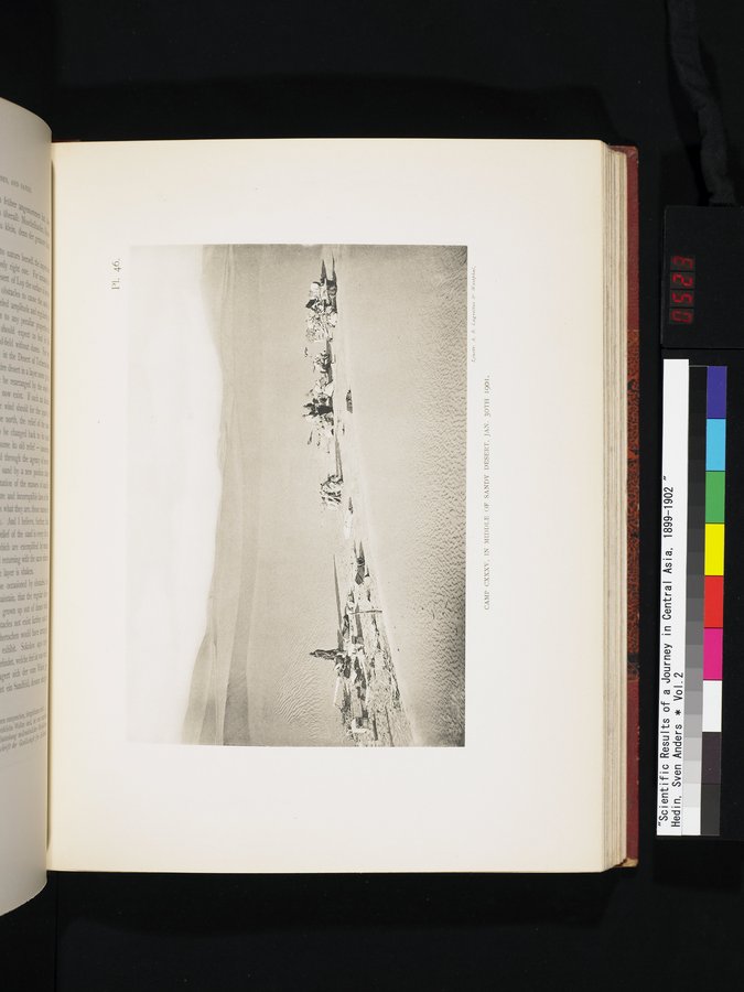 Scientific Results of a Journey in Central Asia, 1899-1902 : vol.2 / 523 ページ（カラー画像）