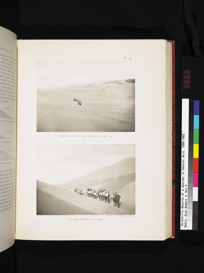 Scientific Results of a Journey in Central Asia, 1899-1902 : vol.2 / Page 553 (Color Image)