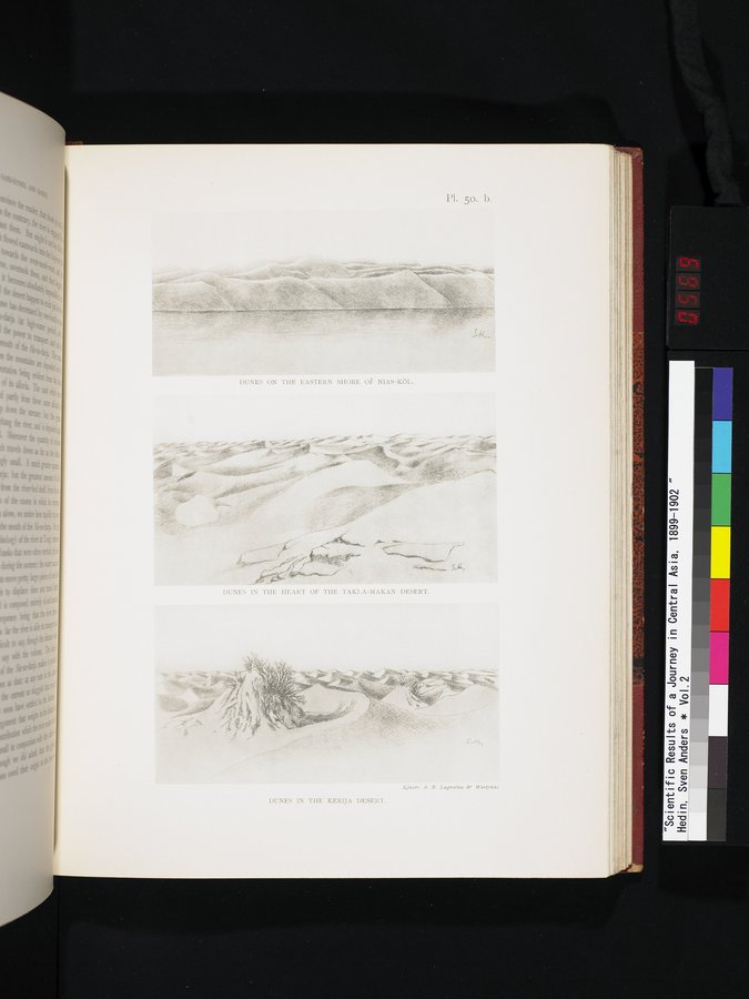 Scientific Results of a Journey in Central Asia, 1899-1902 : vol.2 / 569 ページ（カラー画像）