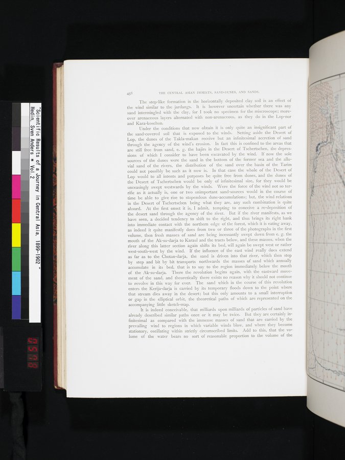 Scientific Results of a Journey in Central Asia, 1899-1902 : vol.2 / 578 ページ（カラー画像）