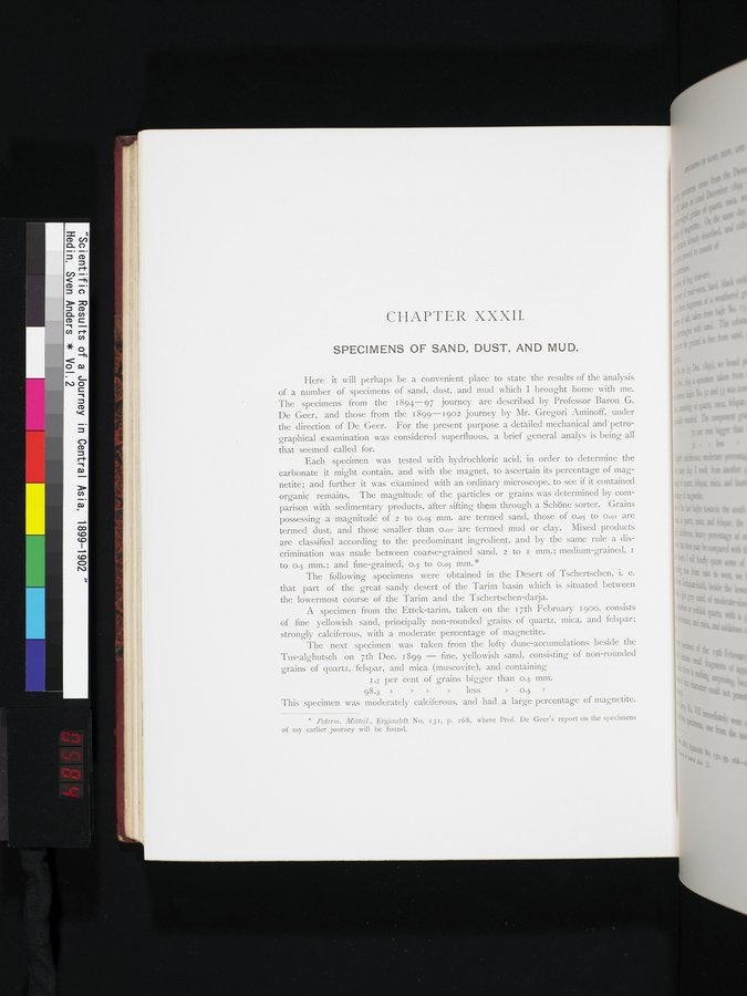 Scientific Results of a Journey in Central Asia, 1899-1902 : vol.2 / Page 584 (Color Image)