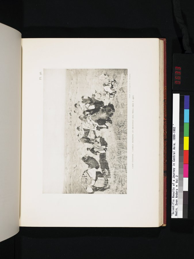Scientific Results of a Journey in Central Asia, 1899-1902 : vol.2 / 633 ページ（カラー画像）