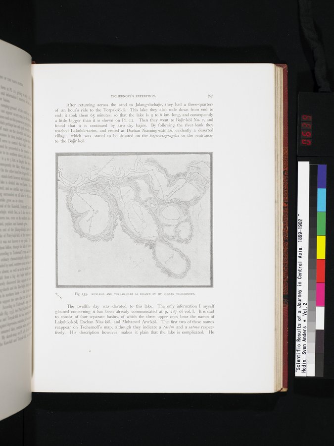Scientific Results of a Journey in Central Asia, 1899-1902 : vol.2 / 639 ページ（カラー画像）