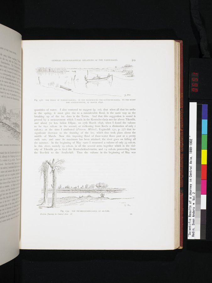 Scientific Results of a Journey in Central Asia, 1899-1902 : vol.2 / 651 ページ（カラー画像）