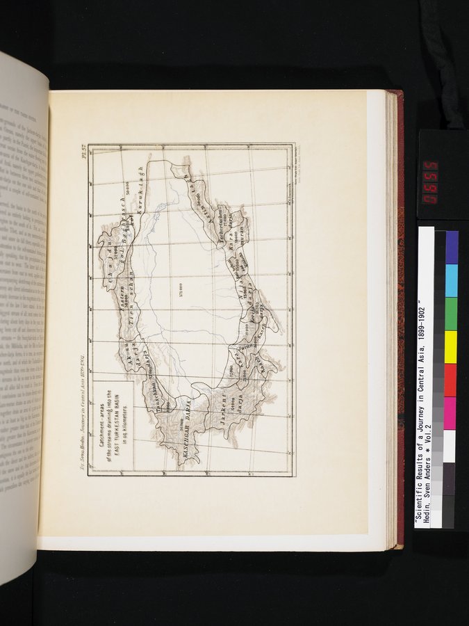 Scientific Results of a Journey in Central Asia, 1899-1902 : vol.2 / 655 ページ（カラー画像）