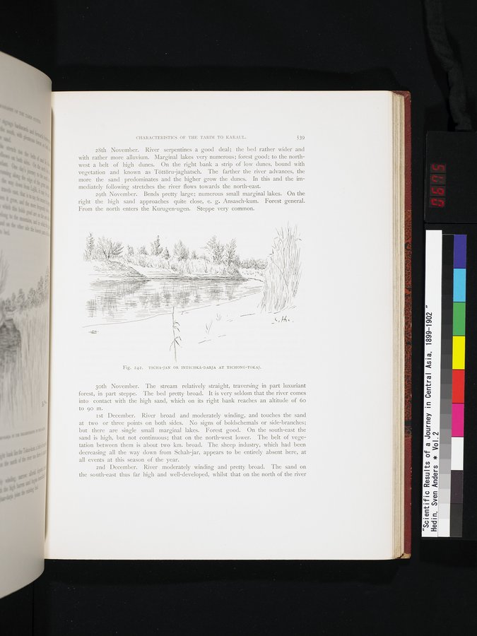 Scientific Results of a Journey in Central Asia, 1899-1902 : vol.2 / 675 ページ（カラー画像）