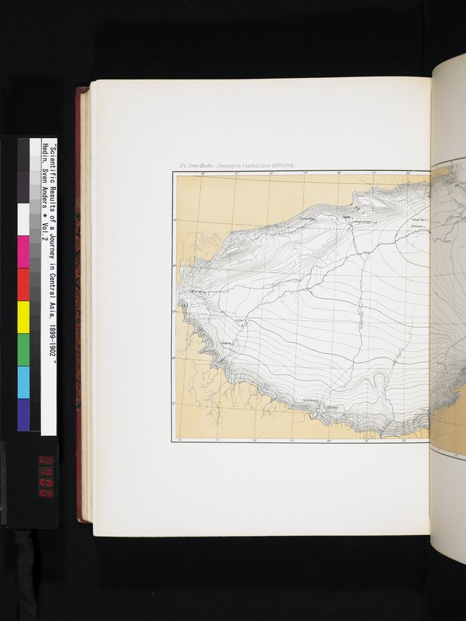 Scientific Results of a Journey in Central Asia, 1899-1902 : vol.2 / 700 ページ（カラー画像）