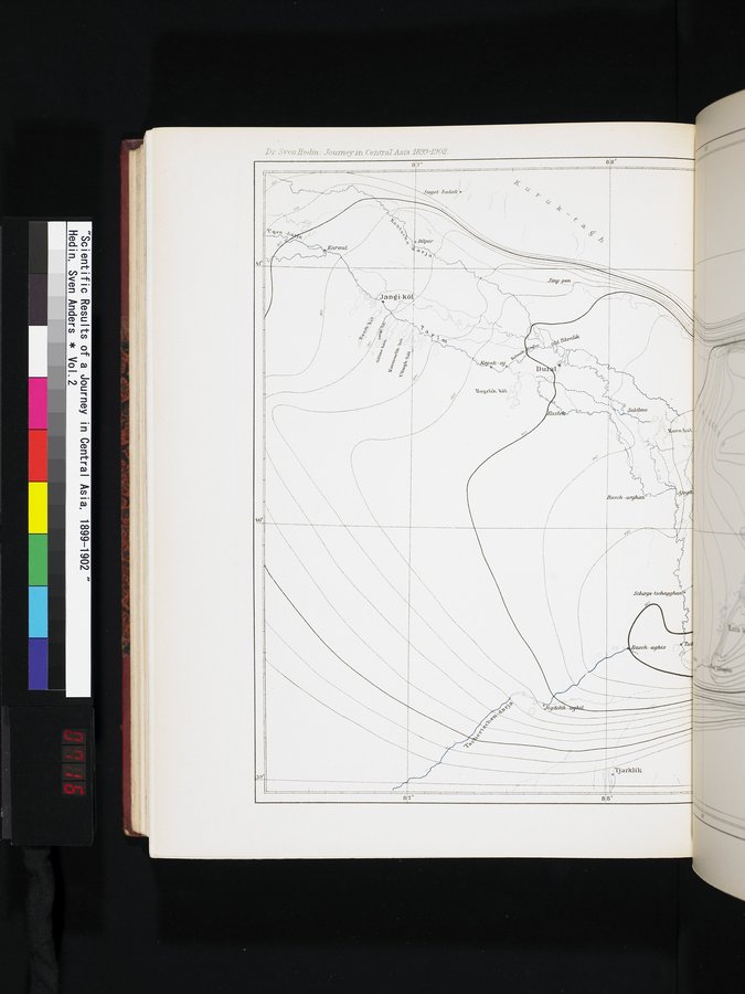 Scientific Results of a Journey in Central Asia, 1899-1902 : vol.2 / 716 ページ（カラー画像）