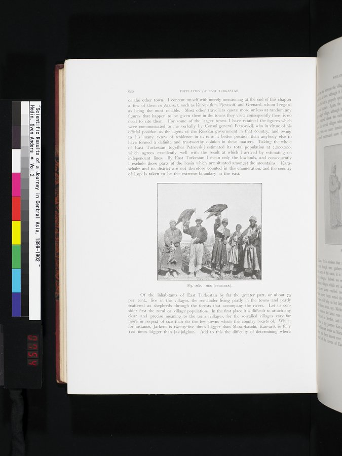 Scientific Results of a Journey in Central Asia, 1899-1902 : vol.2 / 754 ページ（カラー画像）