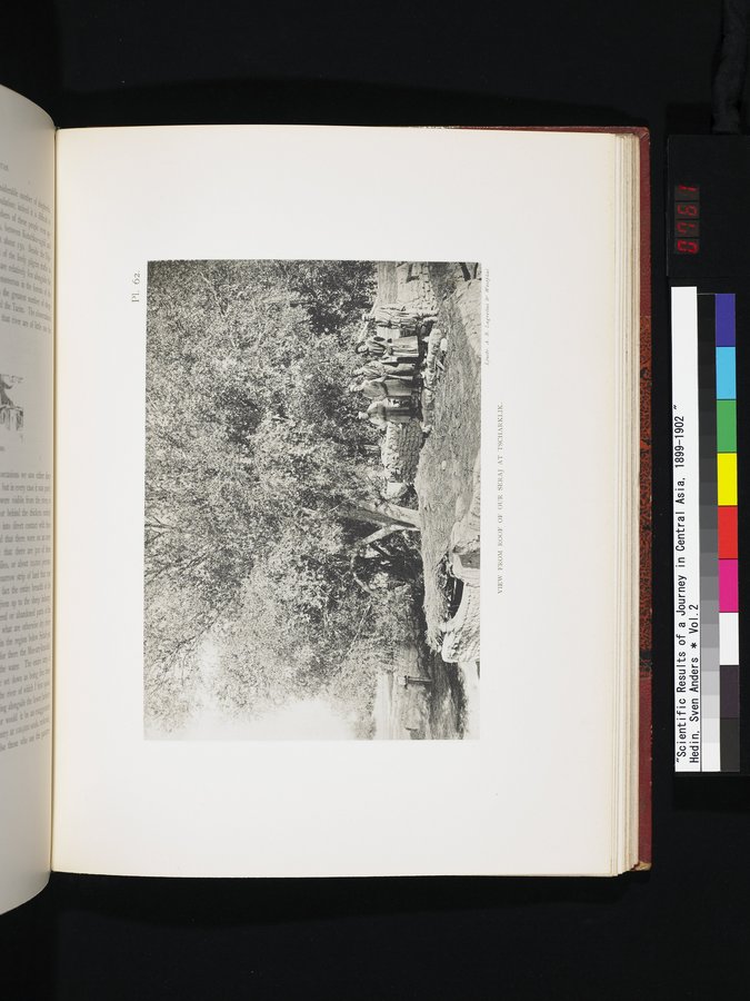 Scientific Results of a Journey in Central Asia, 1899-1902 : vol.2 / 761 ページ（カラー画像）