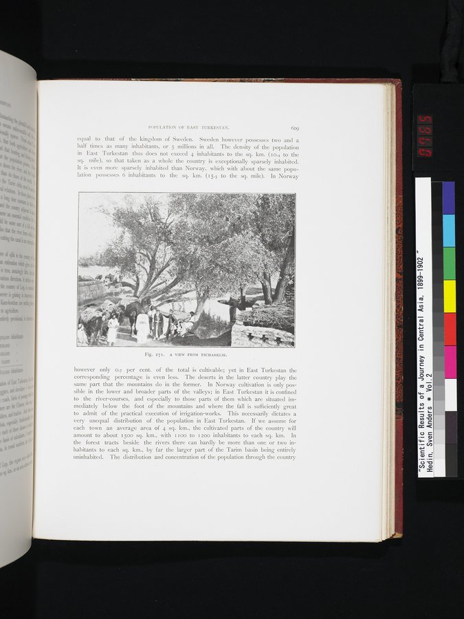 Scientific Results of a Journey in Central Asia, 1899-1902 : vol.2 / 765 ページ（カラー画像）