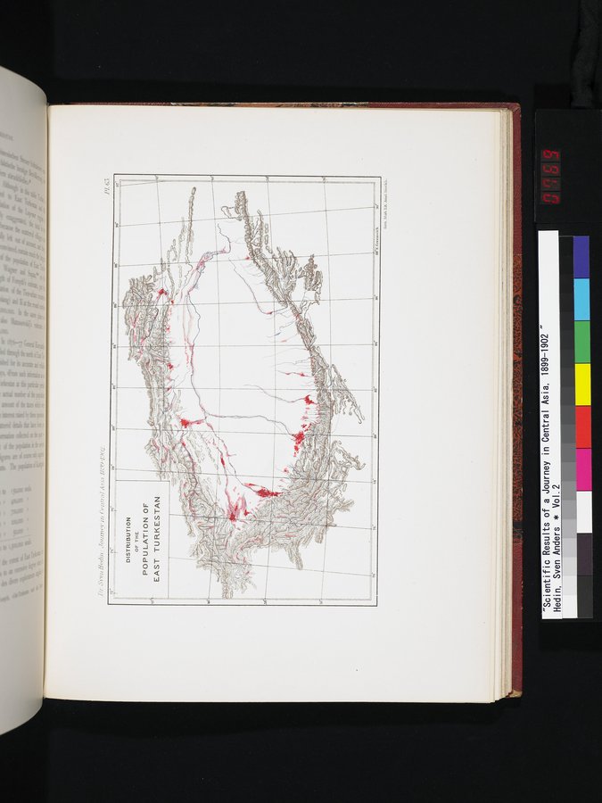 Scientific Results of a Journey in Central Asia, 1899-1902 : vol.2 / 769 ページ（カラー画像）