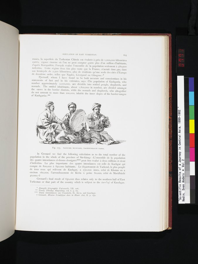 Scientific Results of a Journey in Central Asia, 1899-1902 : vol.2 / 771 ページ（カラー画像）