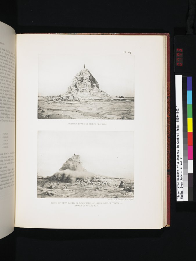 Scientific Results of a Journey in Central Asia, 1899-1902 : vol.2 / 773 ページ（カラー画像）