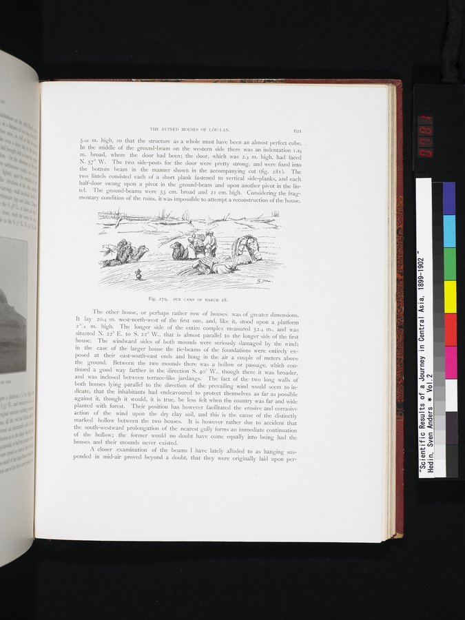 Scientific Results of a Journey in Central Asia, 1899-1902 : vol.2 / 781 ページ（カラー画像）
