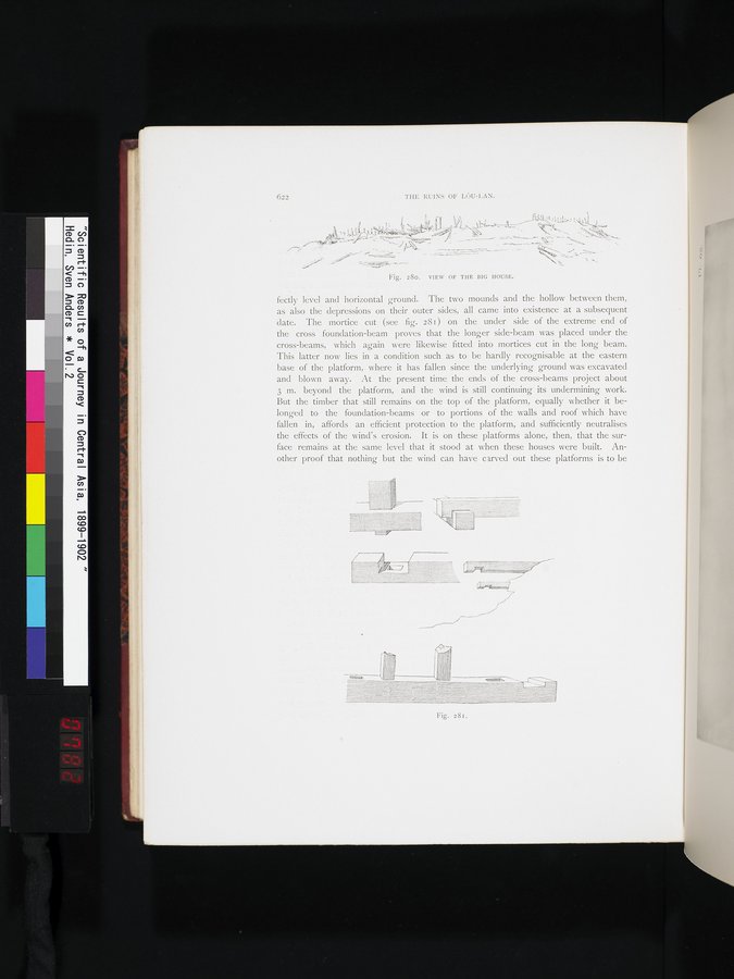 Scientific Results of a Journey in Central Asia, 1899-1902 : vol.2 / 782 ページ（カラー画像）