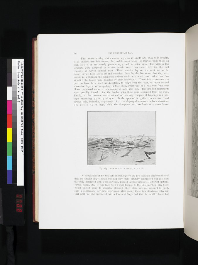 Scientific Results of a Journey in Central Asia, 1899-1902 : vol.2 / 788 ページ（カラー画像）