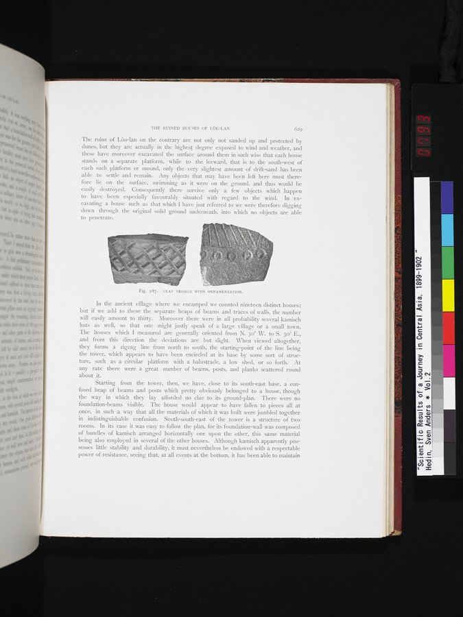 Scientific Results of a Journey in Central Asia, 1899-1902 : vol.2 / 793 ページ（カラー画像）