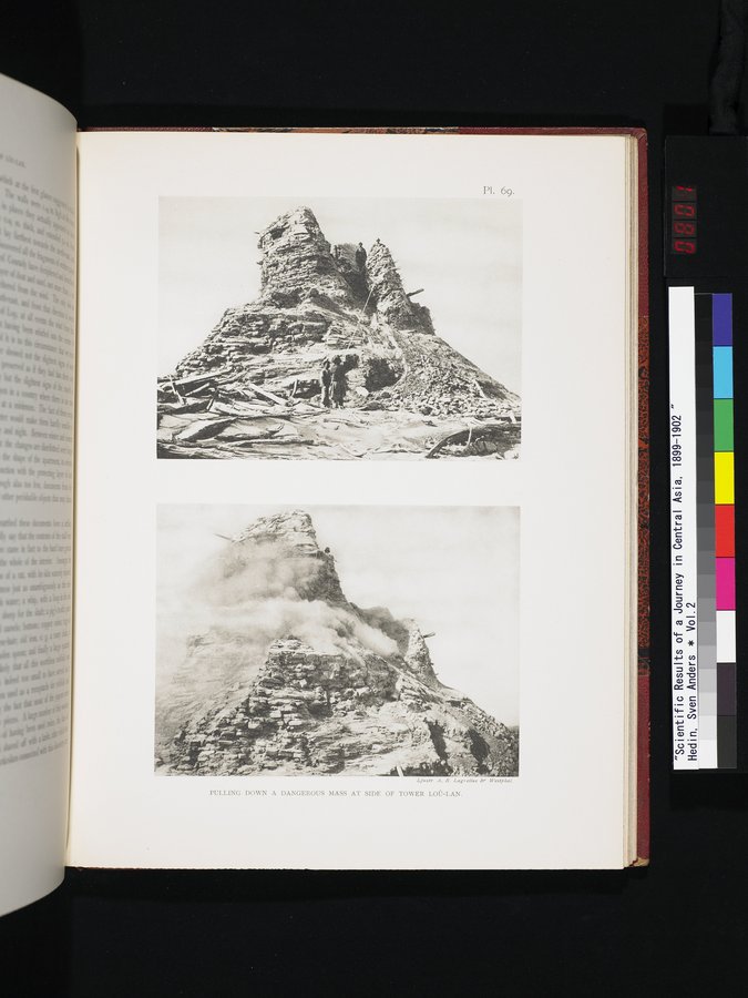 Scientific Results of a Journey in Central Asia, 1899-1902 : vol.2 / 801 ページ（カラー画像）