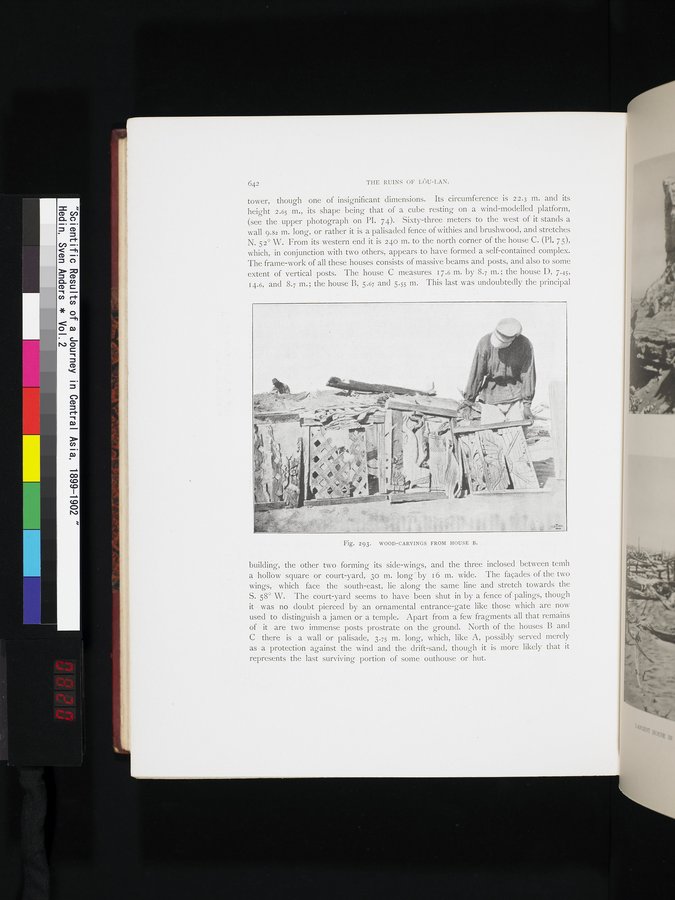 Scientific Results of a Journey in Central Asia, 1899-1902 : vol.2 / 820 ページ（カラー画像）