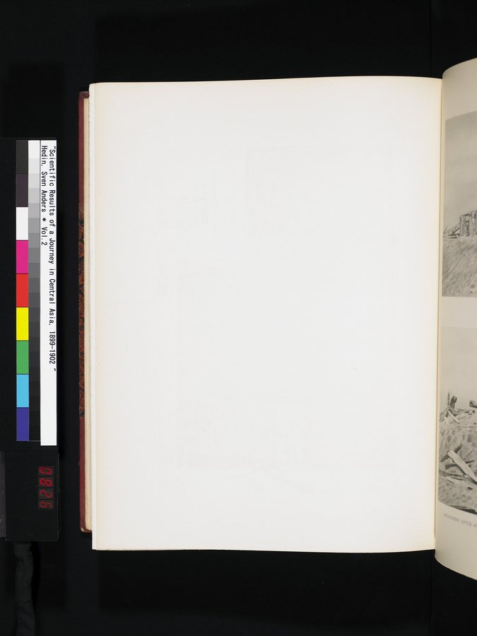 Scientific Results of a Journey in Central Asia, 1899-1902 : vol.2 / 826 ページ（カラー画像）