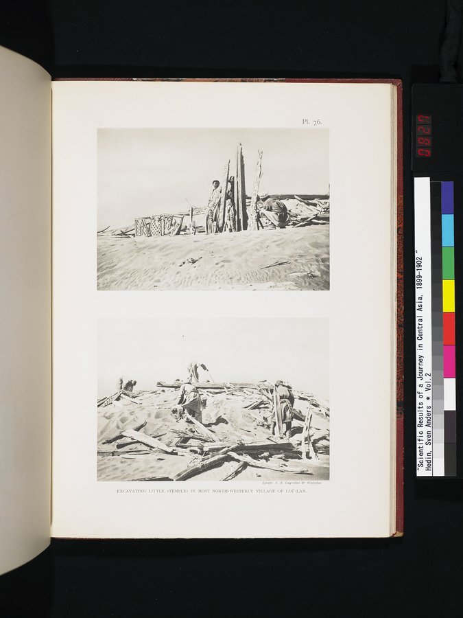 Scientific Results of a Journey in Central Asia, 1899-1902 : vol.2 / 827 ページ（カラー画像）