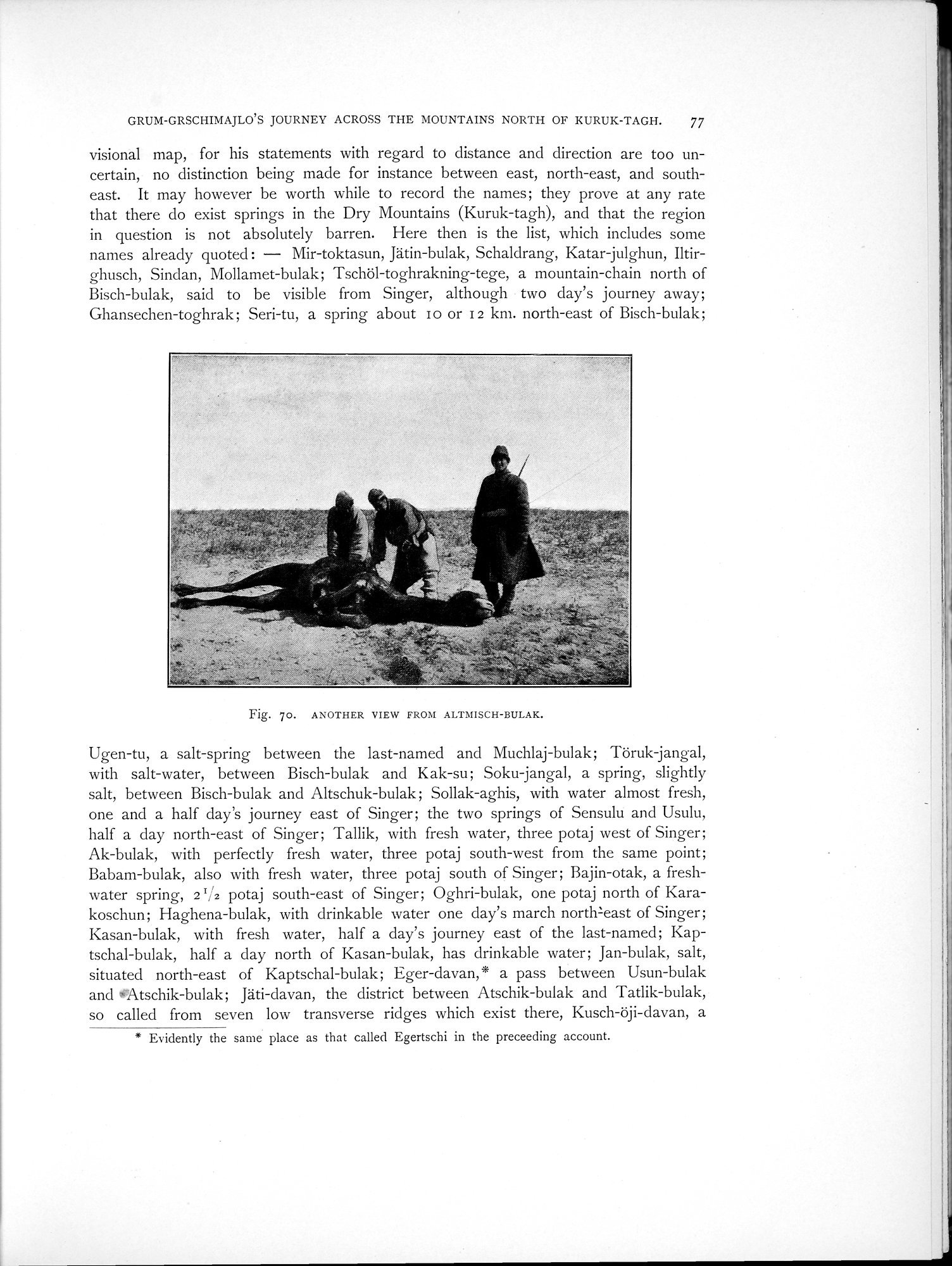 Scientific Results of a Journey in Central Asia, 1899-1902 : vol.2 / 95 ページ（白黒高解像度画像）