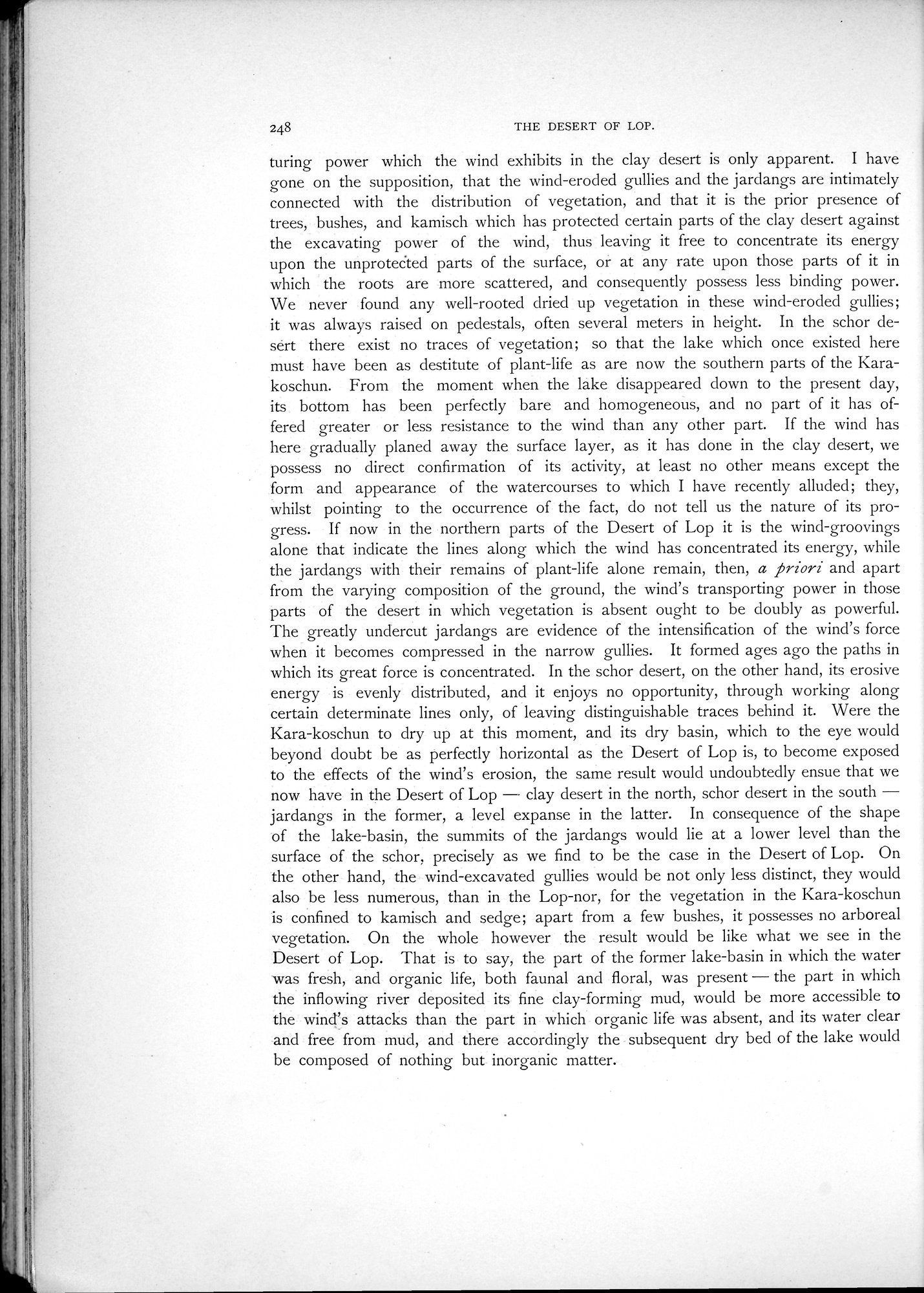 Scientific Results of a Journey in Central Asia, 1899-1902 : vol.2 / Page 318 (Grayscale High Resolution Image)