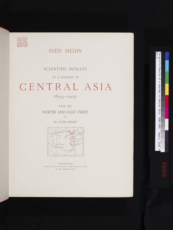 Scientific Results of a Journey in Central Asia, 1899-1902 : vol.3 : Page 9