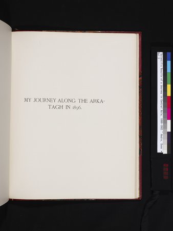 Scientific Results of a Journey in Central Asia, 1899-1902 : vol.3 : Page 755