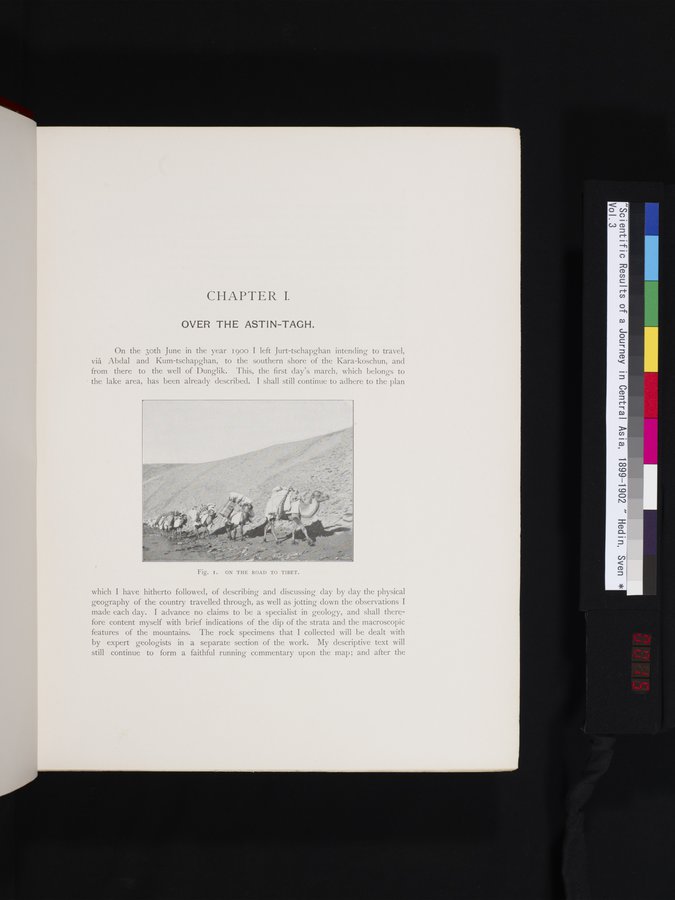 Scientific Results of a Journey in Central Asia, 1899-1902 : vol.3 / Page 15 (Color Image)