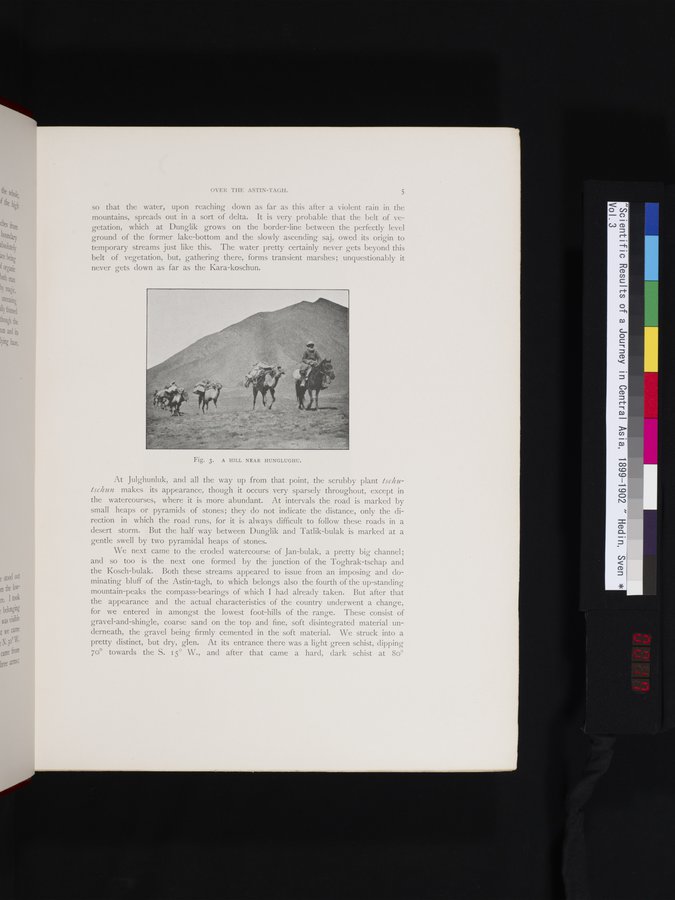 Scientific Results of a Journey in Central Asia, 1899-1902 : vol.3 / 17 ページ（カラー画像）