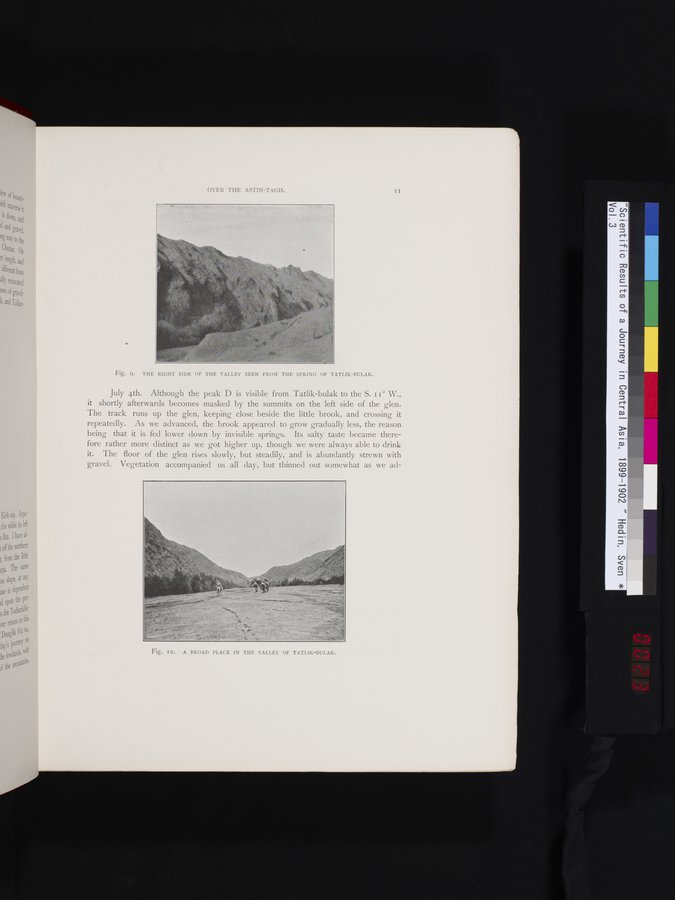 Scientific Results of a Journey in Central Asia, 1899-1902 : vol.3 / 23 ページ（カラー画像）