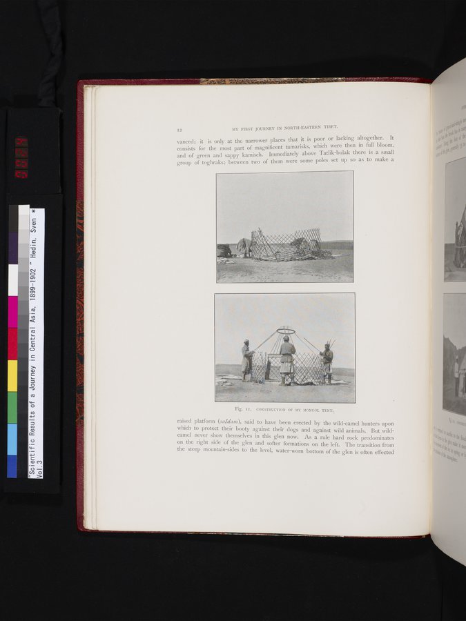 Scientific Results of a Journey in Central Asia, 1899-1902 : vol.3 / 24 ページ（カラー画像）