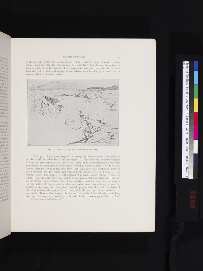 Scientific Results of a Journey in Central Asia, 1899-1902 : vol.3 / 29 ページ（カラー画像）