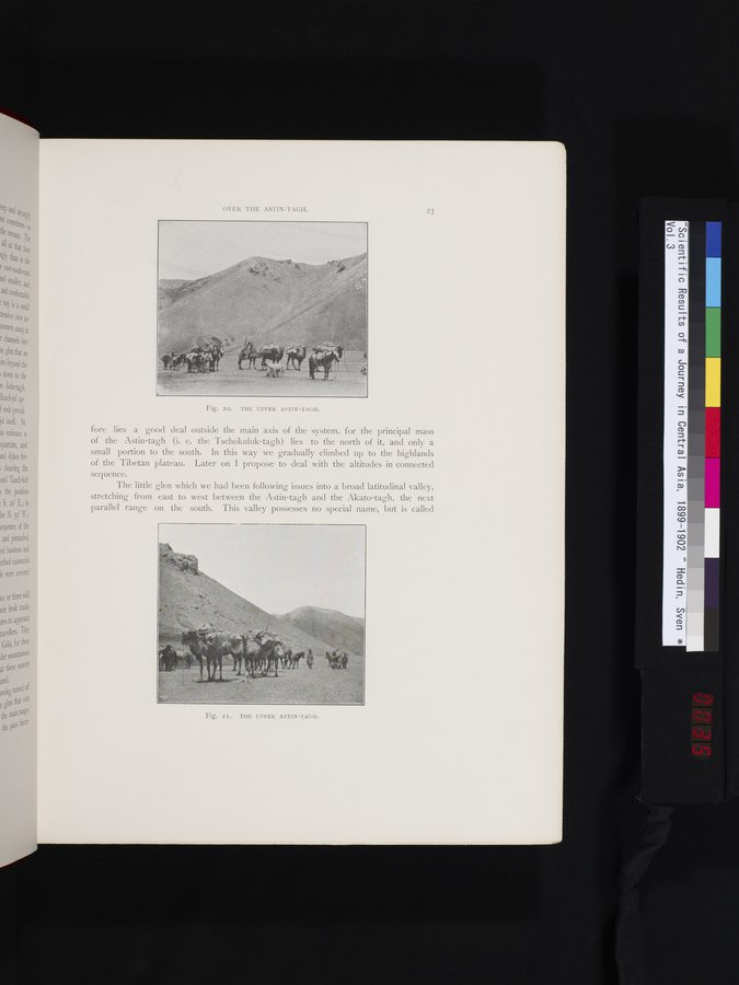 Scientific Results of a Journey in Central Asia, 1899-1902 : vol.3 / 35 ページ（カラー画像）