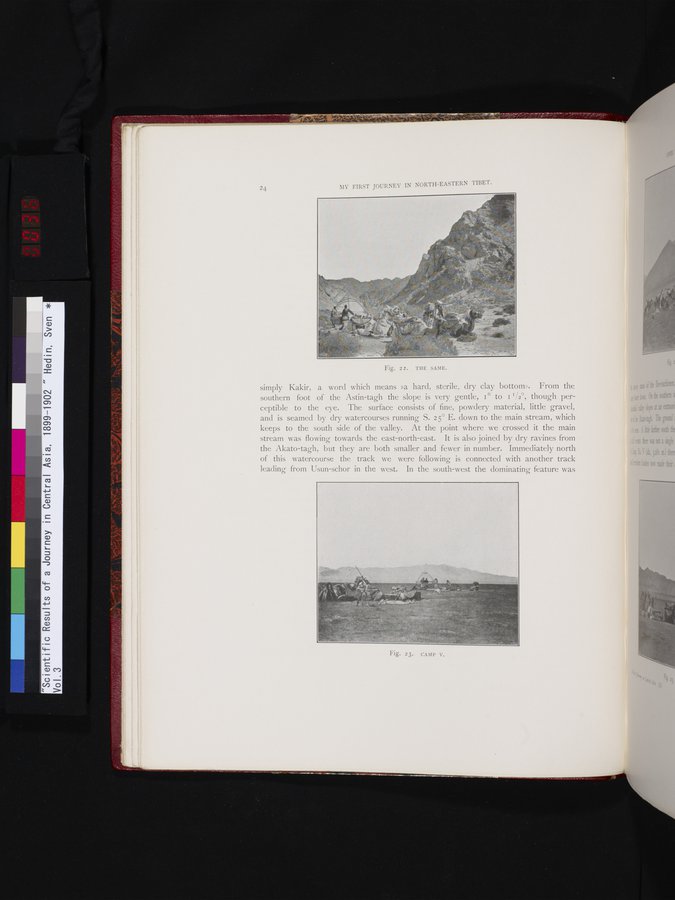 Scientific Results of a Journey in Central Asia, 1899-1902 : vol.3 / 36 ページ（カラー画像）