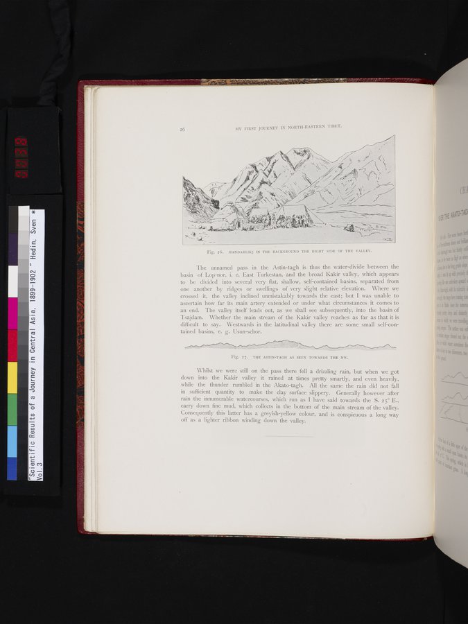 Scientific Results of a Journey in Central Asia, 1899-1902 : vol.3 / 38 ページ（カラー画像）