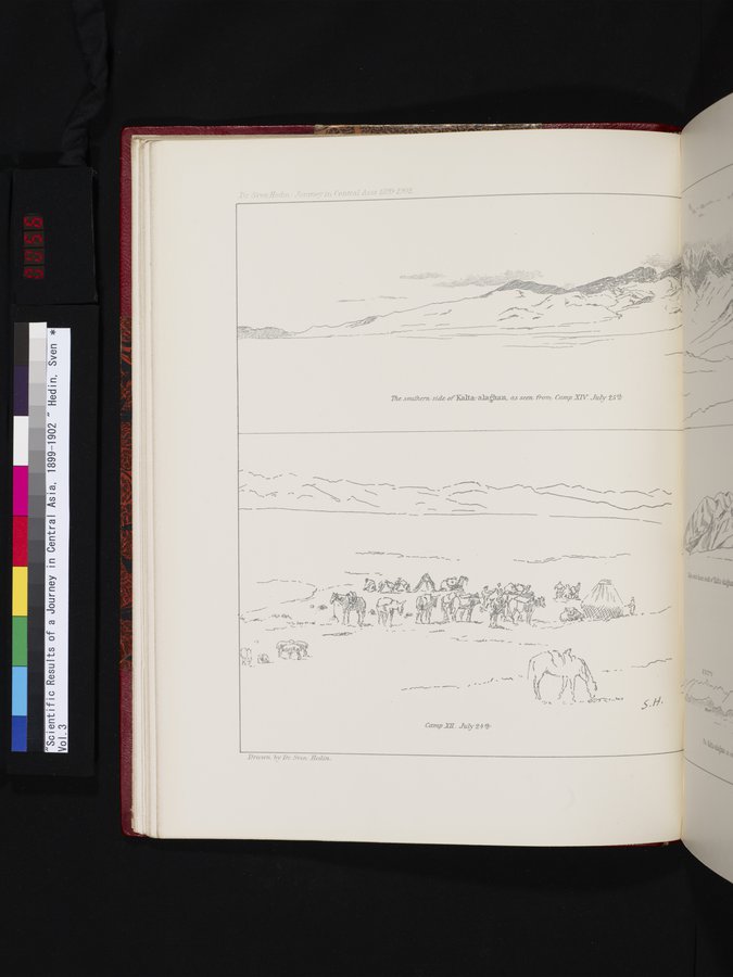 Scientific Results of a Journey in Central Asia, 1899-1902 : vol.3 / 56 ページ（カラー画像）