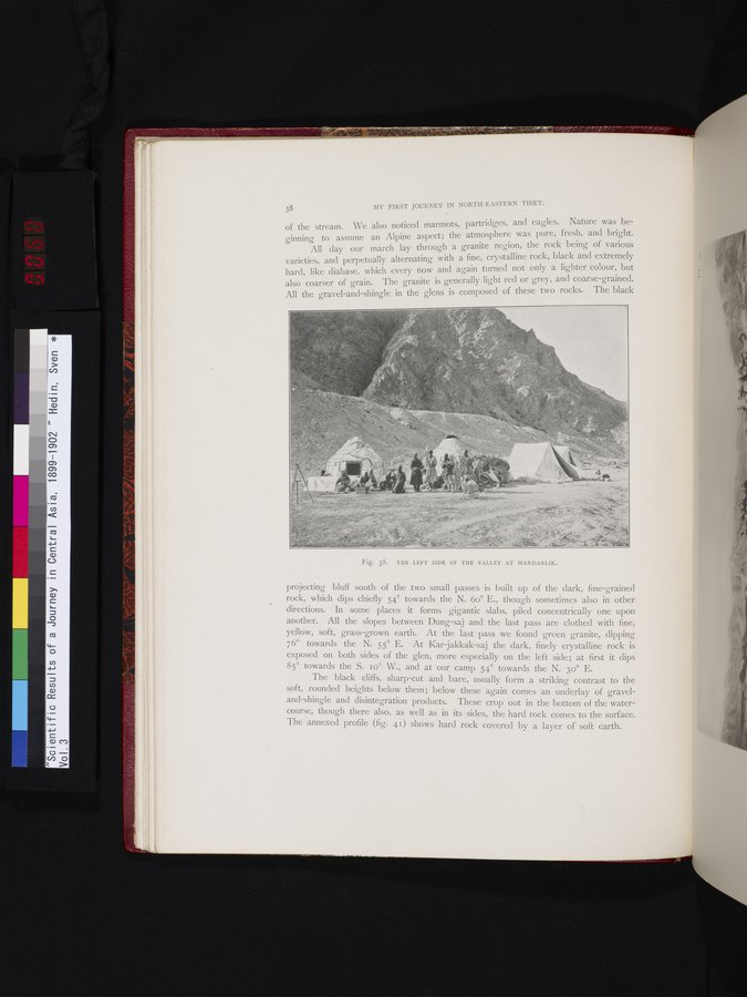 Scientific Results of a Journey in Central Asia, 1899-1902 : vol.3 / 60 ページ（カラー画像）