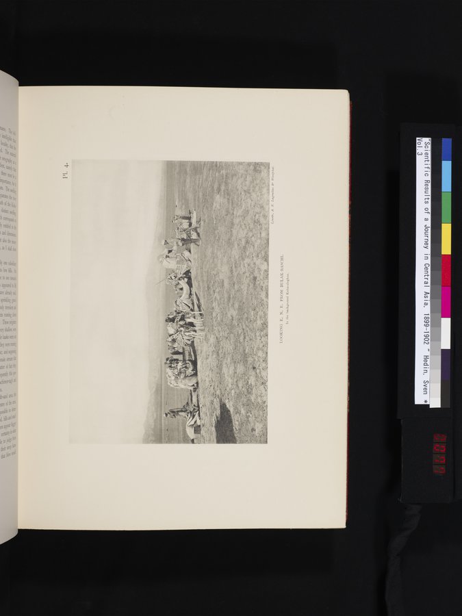 Scientific Results of a Journey in Central Asia, 1899-1902 : vol.3 / 77 ページ（カラー画像）