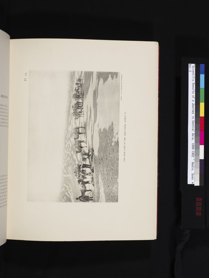 Scientific Results of a Journey in Central Asia, 1899-1902 : vol.3 / 125 ページ（カラー画像）
