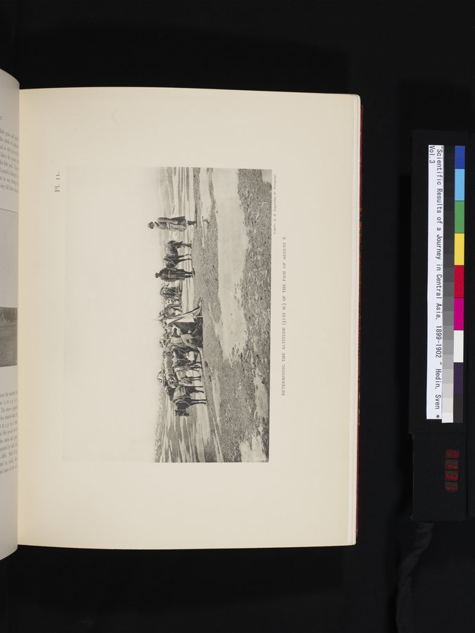 Scientific Results of a Journey in Central Asia, 1899-1902 : vol.3 / 131 ページ（カラー画像）