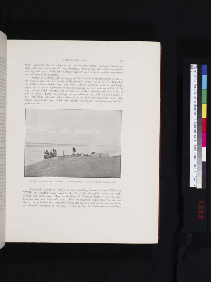 Scientific Results of a Journey in Central Asia, 1899-1902 : vol.3 / 159 ページ（カラー画像）