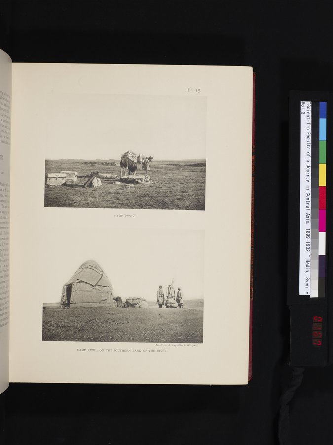 Scientific Results of a Journey in Central Asia, 1899-1902 : vol.3 / 167 ページ（カラー画像）