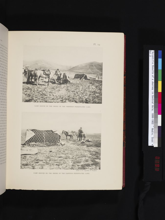 Scientific Results of a Journey in Central Asia, 1899-1902 : vol.3 / 191 ページ（カラー画像）